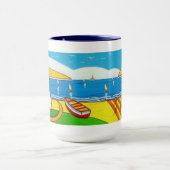 Irische Hütte mit Tasse (Zentrum)