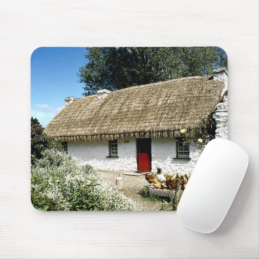 Irische Hütte Mousepad (Mit Mouse)