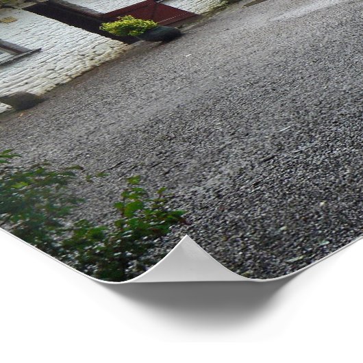 Irische Hütte Poster (Ecke)