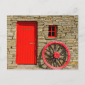 Irische Hütte Postkarte (Vorderseite)