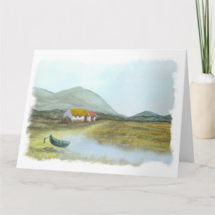 Irische Hütte von Brigid O'Neill Hovey Karte