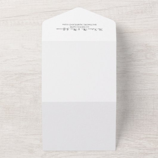 Irische Inspirierte Einladung mit UAWG (Außenbereich)