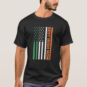 Irische irische Mutter Irische Flagge Bestes Irin T-Shirt