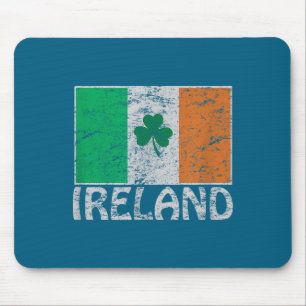 Irische & Irland Flagge Co. Irland Flagge Irisch Mousepad