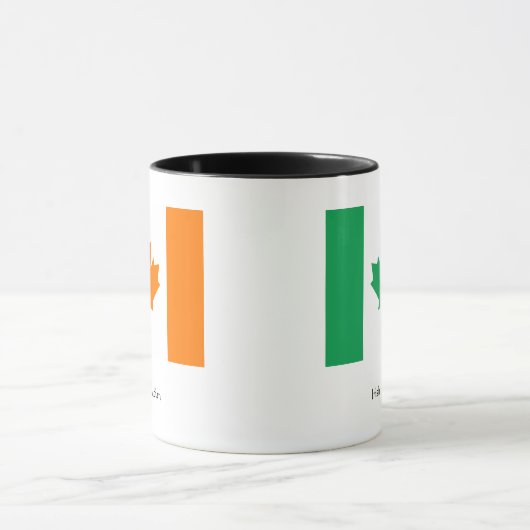Irische kanadische Tasse (Zentrum)