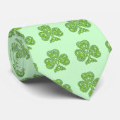 Irische keltische Kleeblatt-Krawatte Krawatte (Gerollt)