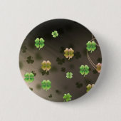 irische Kleeblätter Button (Vorderseite)