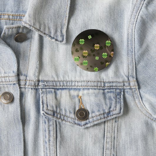 irische Kleeblätter Button (Beispiel)
