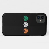 irische Kleeblätter Case-Mate iPhone Hülle (Rückseite (Horizontal))