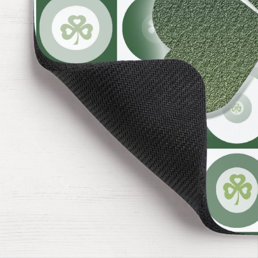 Irische Kleeblätter mousepads (Ecke)