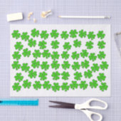 irische Kleeblätter Seidenpapier (Handwerk)