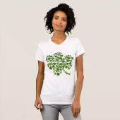 Irische Kleeblätter T-Shirt (Vorne ganz)