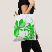 irische Kleeblätter Tasche (Von Nahem)