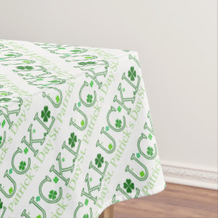 irische Kleeblätter Tischdecke