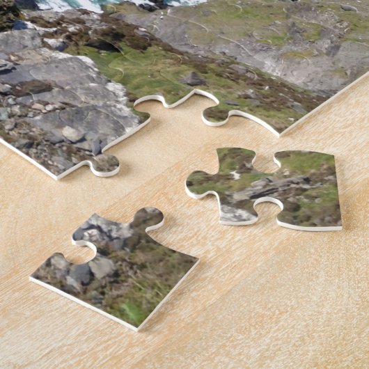 Irische Klippen im Dingle Irland durch den Ozean Puzzle (Seite)
