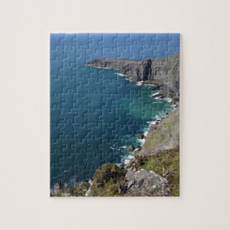 Irische Klippen im Dingle Irland durch den Ozean Puzzle