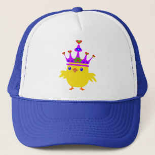 ♫ ♥ irische Königin gekrönte Hühnchen Chic Trucker Truckerkappe