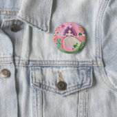 Irische Kuchen-Prinzessin Painting Button (Beispiel)