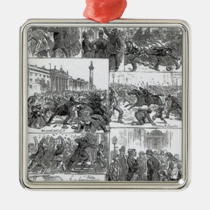 Irische Land-Liga-Bewegung Ornament Aus Metall