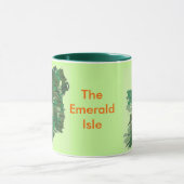 Irische Landkreis-Karten-Irland-Tasse Tasse (Zentrum)