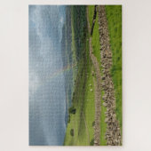 Irische Landschaft als Puzzle (Vertikal)