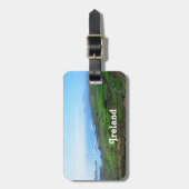 Irische Landschaft Gepäckanhänger (Vorderseite vertikal)