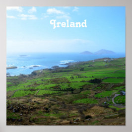 Irische Landschaft Poster