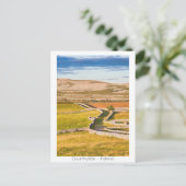 irische Landschaft Postkarte (Stehend Vorderseite)