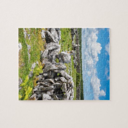 Irische landschaftliche Landschaft des Burren Irla Puzzle (Horizontal)