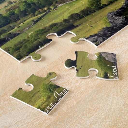 Irische Laubsäge, Kilfenora, Co. Clare, Irland Puzzle (Seite)