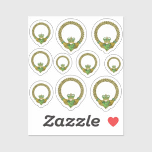 irische Liebe Aufkleber