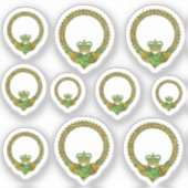 irische Liebe Aufkleber (Vorderseite)