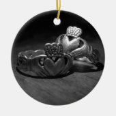 Irische Liebe Keramikornament (Vorne)