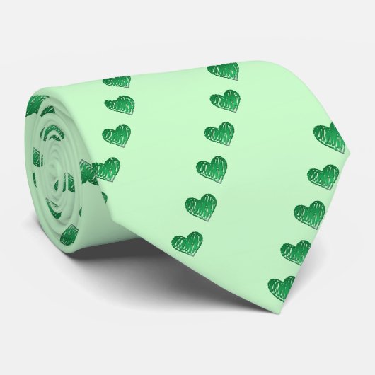 Irische Liebe Krawatte (Gerollt)