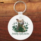 Irische Liebe Schlüsselanhänger (Vorderseite)