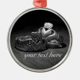 irische Liebe Silbernes Ornament