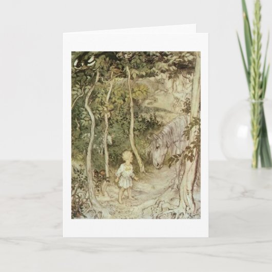 Irische Märchen (freier Raum nach innen) Karte (Vorderseite)