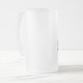 Irische Mattierte Tasse (Vorderseite Links)