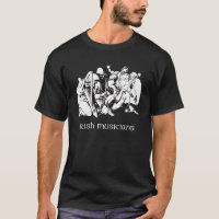 Irische Musiker - schwarzer T - Shirt