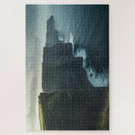 Irische Ozeanklippen-Jigsaw-Puzzle Puzzle