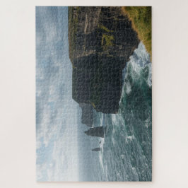 Irische Ozeanklippen-Jigsaw-Puzzle Puzzle