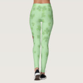 Irische Pin-Up mit Bierliebe Leggings (Rückseite)