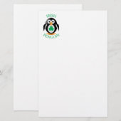 Irische Pinguine Briefpapier (Vorne/Hinten)