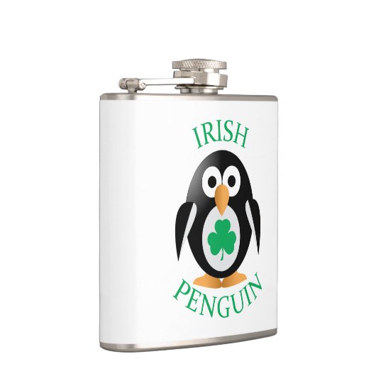 Irische Pinguine Flachmann (Rechts)