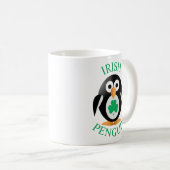 Irische Pinguine Kaffeetasse (VorderseiteRechts)
