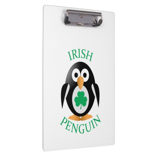 Irische Pinguine Klemmbrett (Rechts)