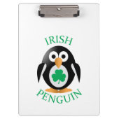 Irische Pinguine Klemmbrett (Vorderseite)