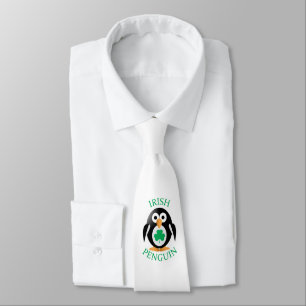 Irische Pinguine Krawatte