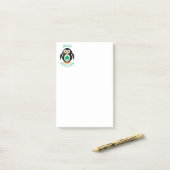 Irische Pinguine Post-it Klebezettel (Auf Schreibtisch)