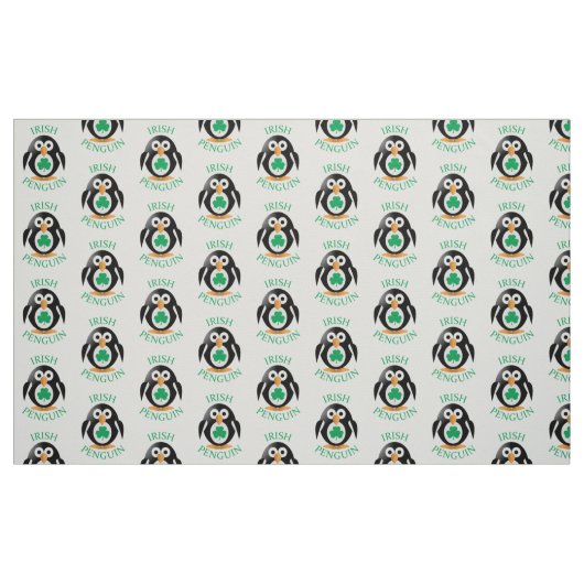 Irische Pinguine Stoff (Fat Quarter (45,7 x 55,9 cm))